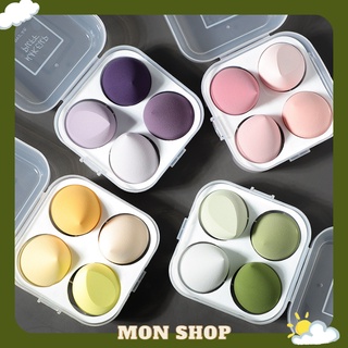 🌸sẵn🌸 Set 4 mút trang điểm - hàng chuẩn nội địa Trung