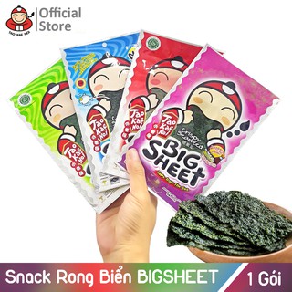 Snack Rong Biển BIGSHEET Taokaenoi - - gói 4g
