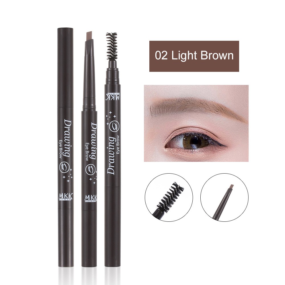 Bút Kẻ Lông Mày Dạng Vặn Kháng Nước Lâu Trôi Với Đầu Cọ Chải Tiện Dụng | BigBuy360 - bigbuy360.vn