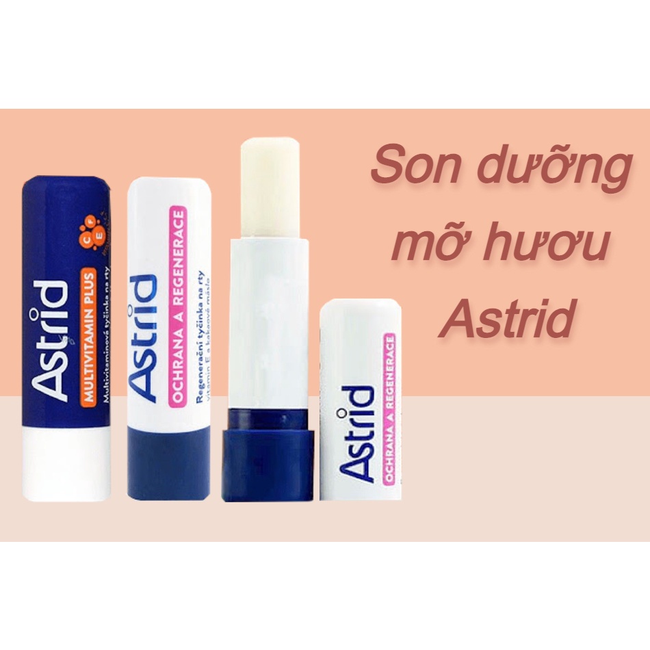 Son Dưỡng Môi Mỡ Hươu Astrid - Son Dưỡng Ẩm, Tái Tạo Da Môi