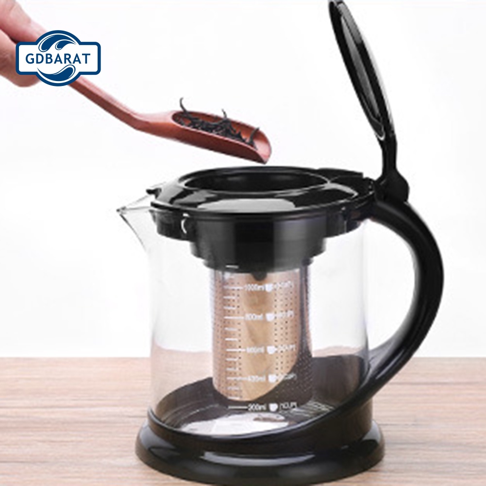 Ấm Trà Bằng Thủy Tinh Chịu Nhiệt 1000 / 1800ml