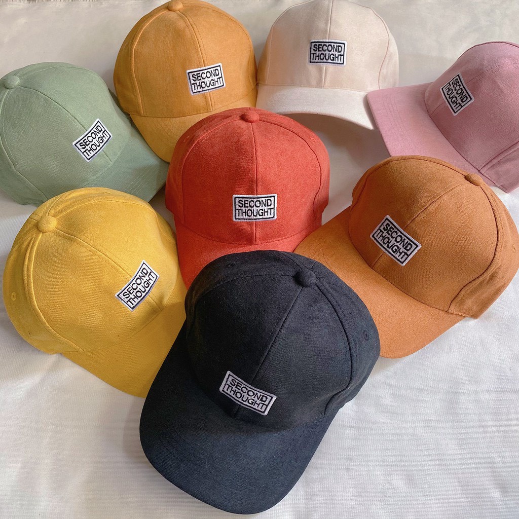 Mũ Nón Nam Nữ Lưỡi Trai SECOND THOUGHT 348 Phong Cách Ulzzang Cực Đẹp - Hata24h