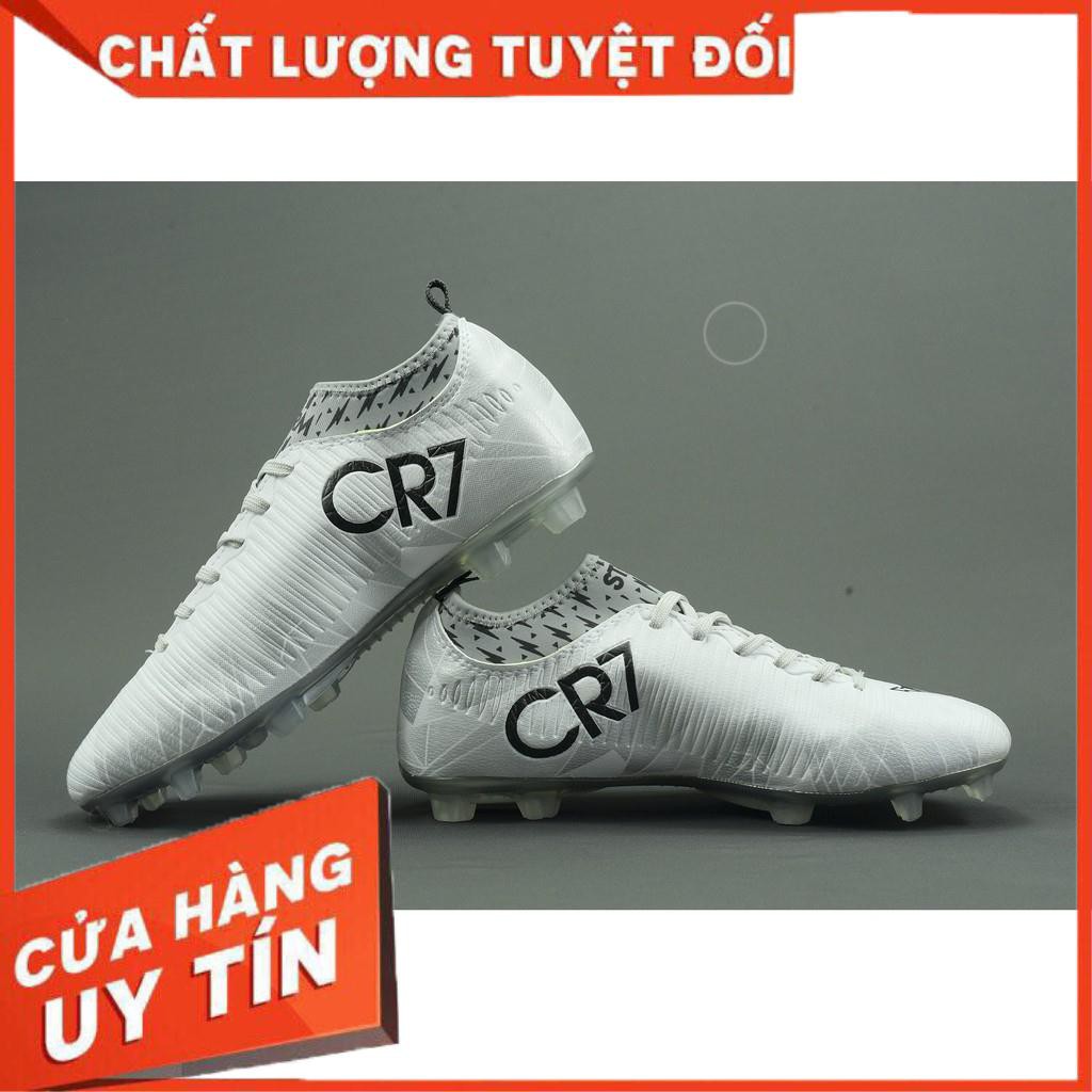 Giày đá banh Cao cổ Cr7 đinh cao - sân tự nhiên(size 39 - 44)