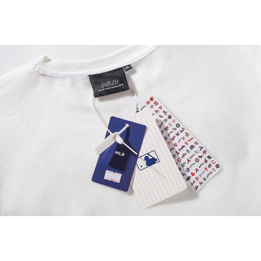 Áo Sweater MLB Vải Cotton Cổ Tròn Thêu Họa Tiết Cá Tính Cho Nam Nữ | BigBuy360 - bigbuy360.vn