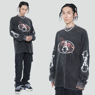 Áo dài tay Long-Sleeves Made Extreme Distressed