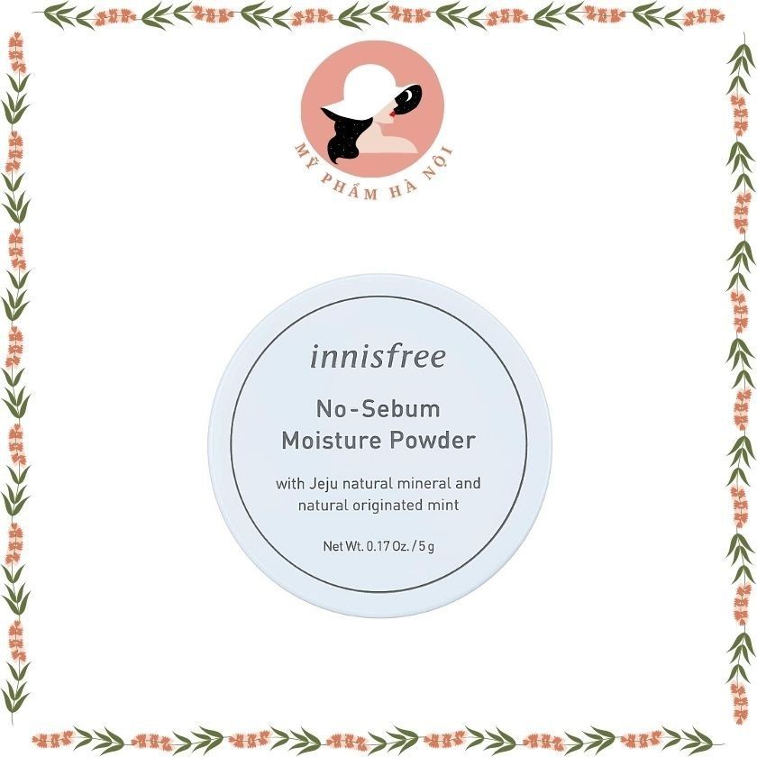 Phấn Phủ Bột Không Màu Innisfree No Sebum Moisture Powder