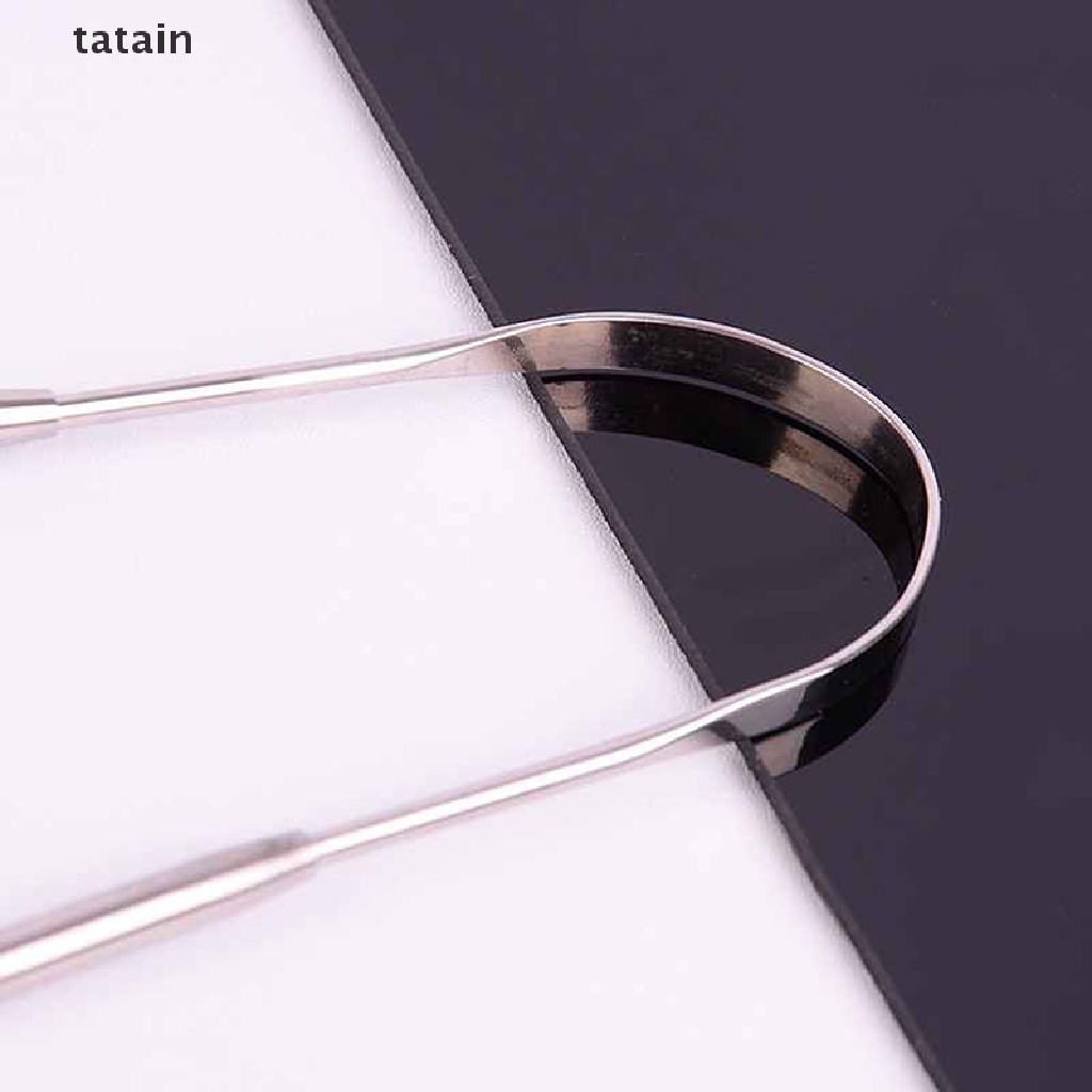 [Hàng mới về] Dụng cụ cạo lưỡi bằng thép không gỉ vệ sinh răng miệng