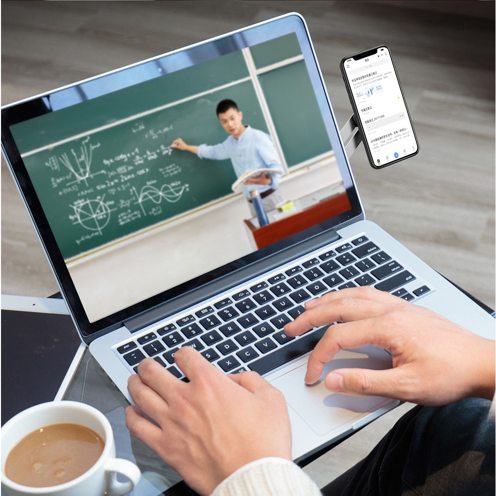 Giá Đỡ Laptop Bằng Hợp Kim Nhôm Từ Tính Cho iPhone Xiaomi Hỗ Trợ Macbook Air Notebook