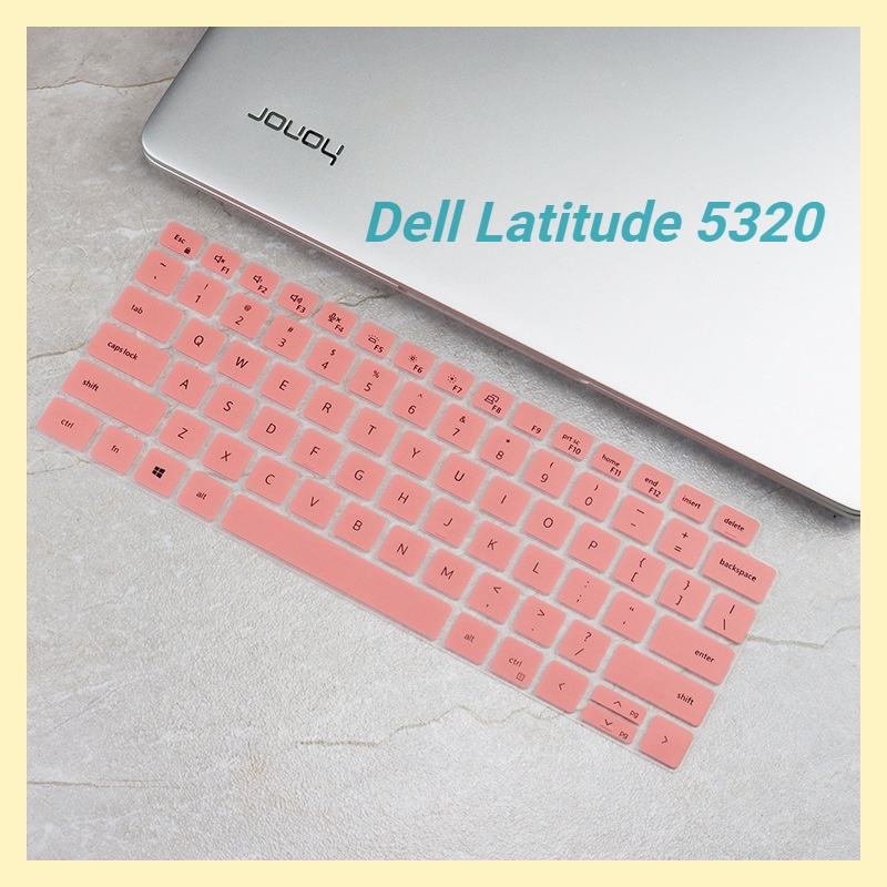 Dell vĩ độ 5320 Phim bàn phím 13,3 inch Bảo vệ bàn phím Vỏ trong suốt cao Vỏ pha lê Tắt tiếng Chống 