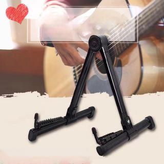 Adjustable Electric Guitar Holder Bracket Upright A-frame Instrument Stand for Acoustic Guitar Bass