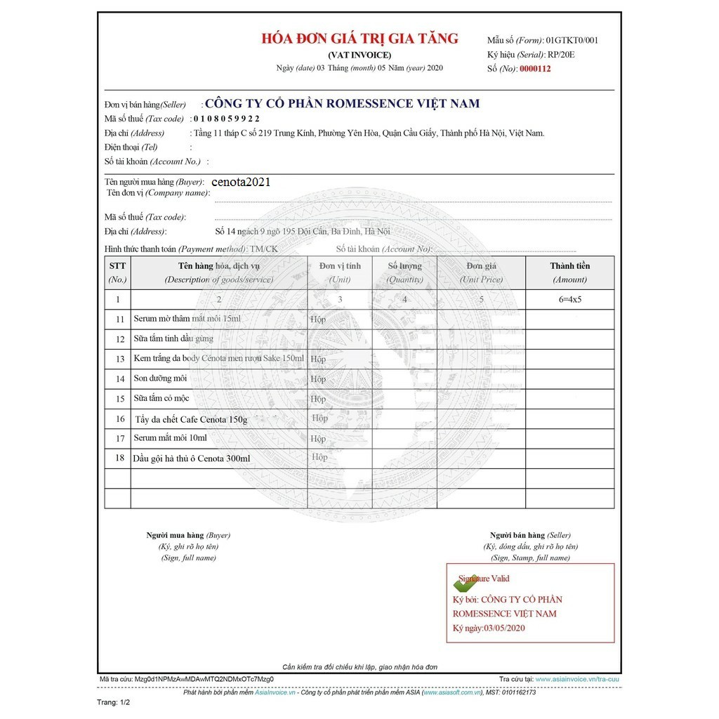 Dầu gội hà thủ ô Cenota 300ml, dầu gội thảo dược kích thích mọc tóc( Chính Hãng ) | BigBuy360 - bigbuy360.vn