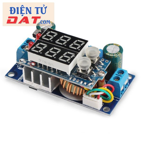 Mạch hạ áp 5A MPPT solar panel hiển thị led