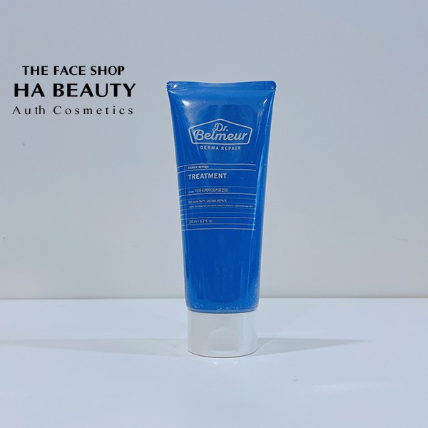 Kem ủ tóc phục hồi tóc giảm rụng tóc dưỡng tóc mềm mượt Hàn Quốc The Face Shop Dr Belmeur Derma Repair Treatment 200ml