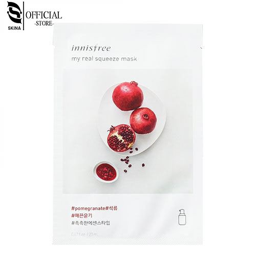 {Auth}Mặt Nạ Innisfree - Mặt Nạ Giấy My Real Squeeze Mask | Thế Giới Skin Care