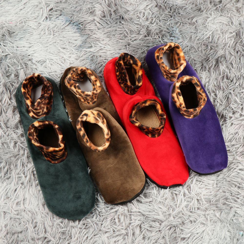 ME Vớ Chống Trượt Họa Tiết Da Báo Dành Cho Nữ