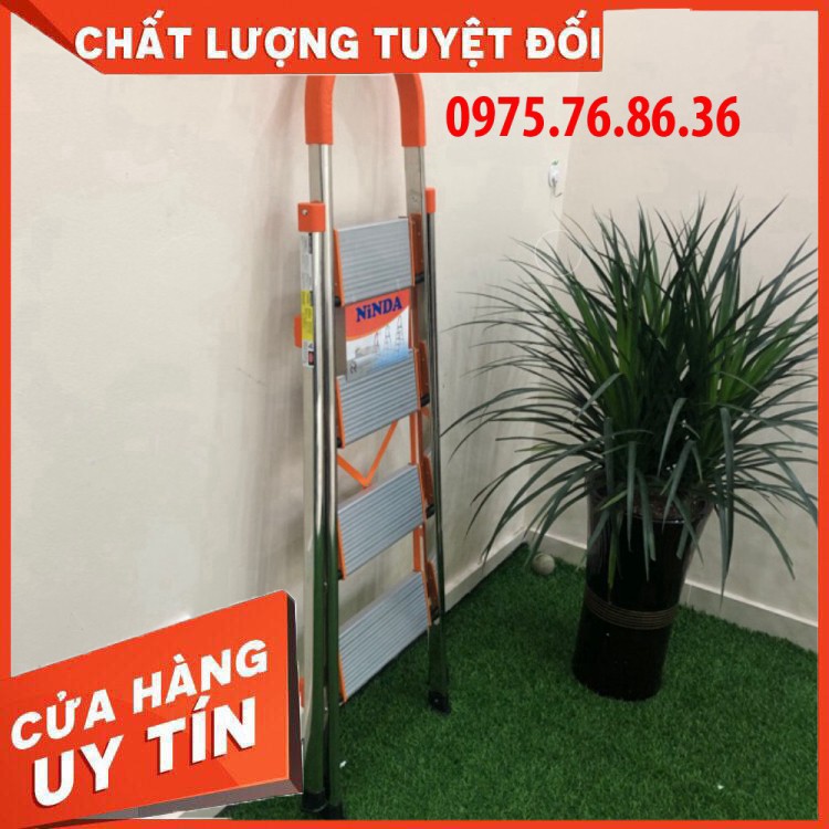 Thang Ghế Tay Vịn  (3-4-5-6-7) Bậc -  Khung Inox