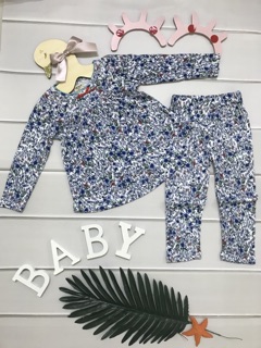 Combo 3 bộ dài bé gái