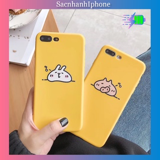 Ốp lưng lợn thỏ sleep - phụ kiện điện thoại - a123