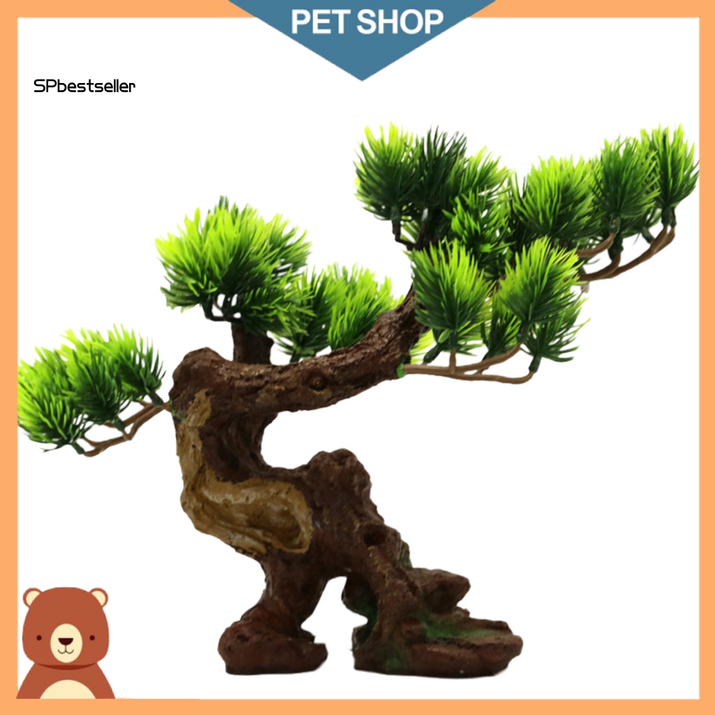 Cây Thông Giả Bằng Nhựa Resin Đa Năng Trang Trí Bể Cá
