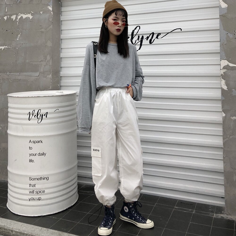 Quần Dài Thể Thao Lưng Rút Dây Phong Cách Năng Động Trẻ Trung Dành Cho Nữ