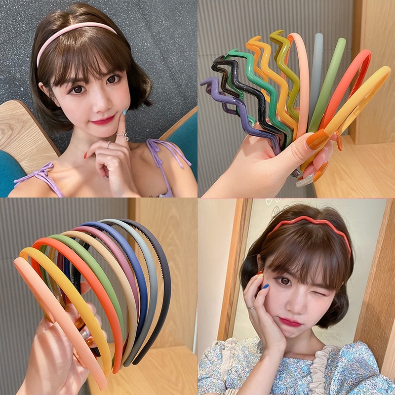 Bộ Kẹp Tóc Màu Sắc Đơn Giản Phong Cách Hàn Quốc 2023