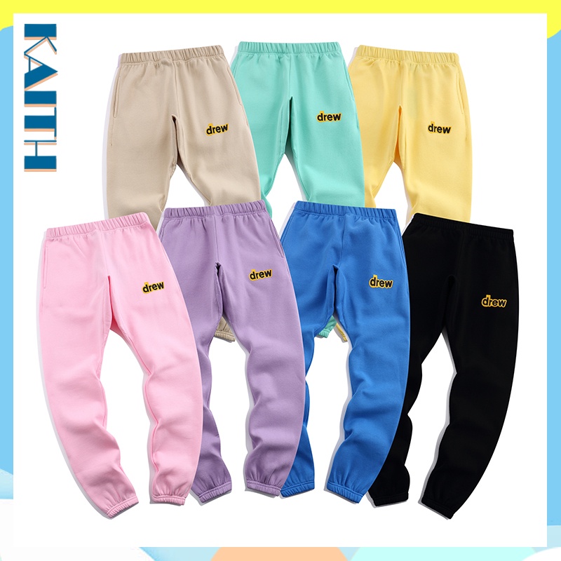 Quần Jogger Cotton Eo Cao Co Giãn In Họa Tiết Thời Trang Hàn Quốc Cho Nữ