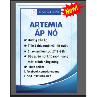 [GIẢM 50%] [ Bảo hành ấp nở] Trứng atermia lon xanh chiết lẻ date mới nhất