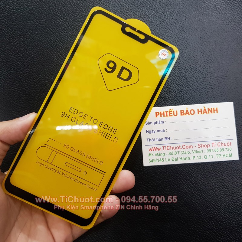 Kính cường lực OPPO F7 FULL Màn, FULL KEO Silicon