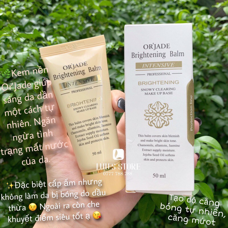 Kem Nền OrJade Gold Plus