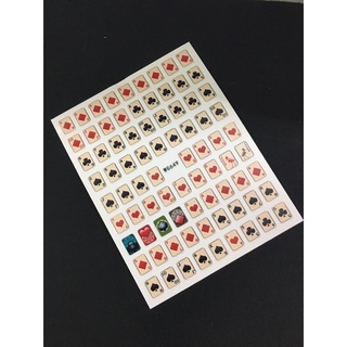 Sticker Mã WG - sticker nail, dán móng tay