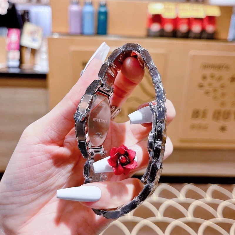 BURBERRY 34mm - Đồng Hồ Nữ Máy Nhật Bản Bảo Hành 24 Tháng