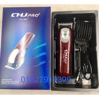 (tặng kèm củ sạc) Tông đơ cắt tóc cao cấp PRO-907