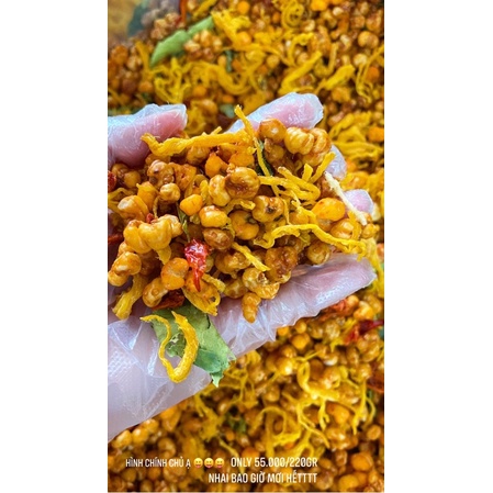 220gr Bắp sấy giòn mix khô gà nguyên bản | BigBuy360 - bigbuy360.vn
