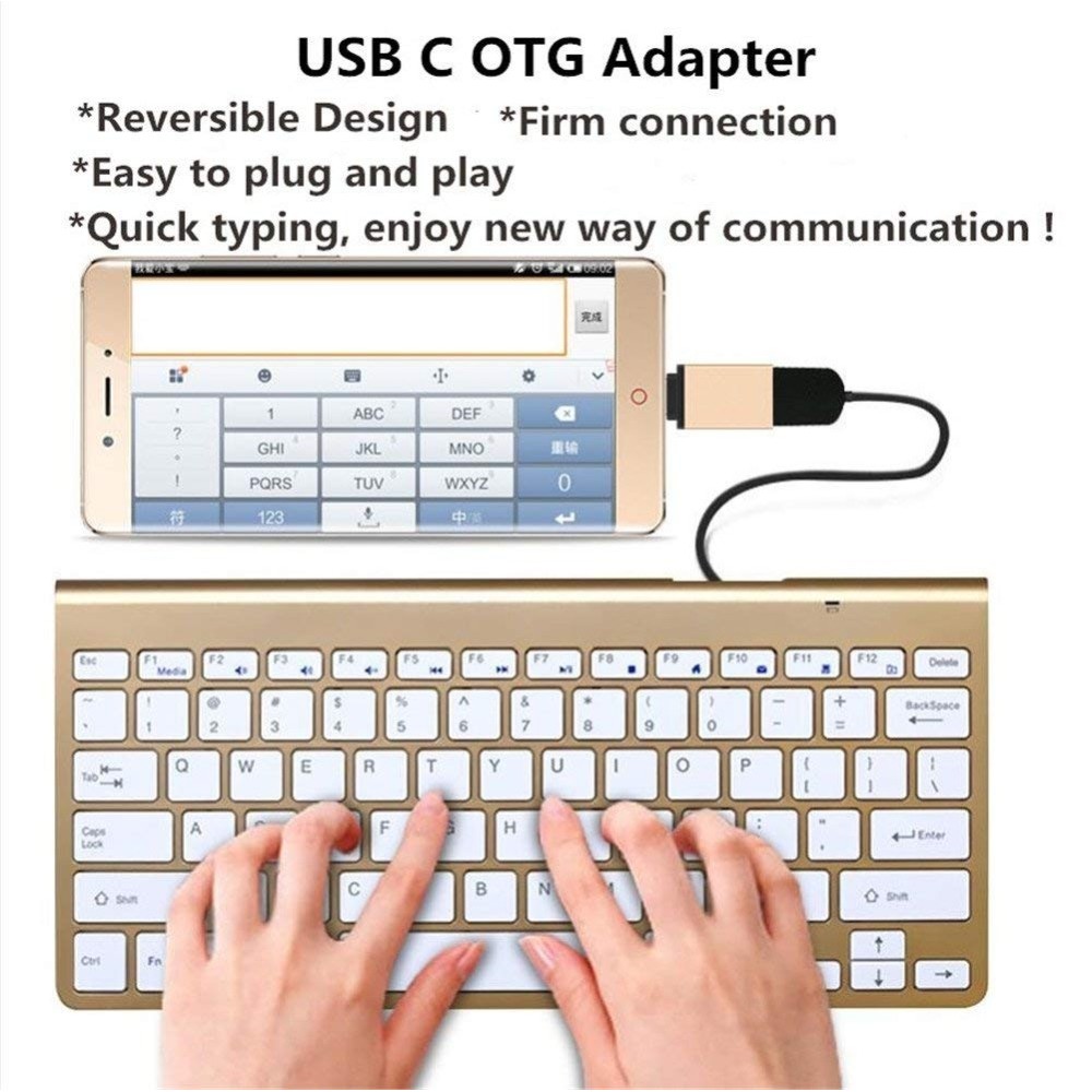 Giắc Chuyển Đổi Từ Giác Cắm Type C Sang Cổng Usb Otg