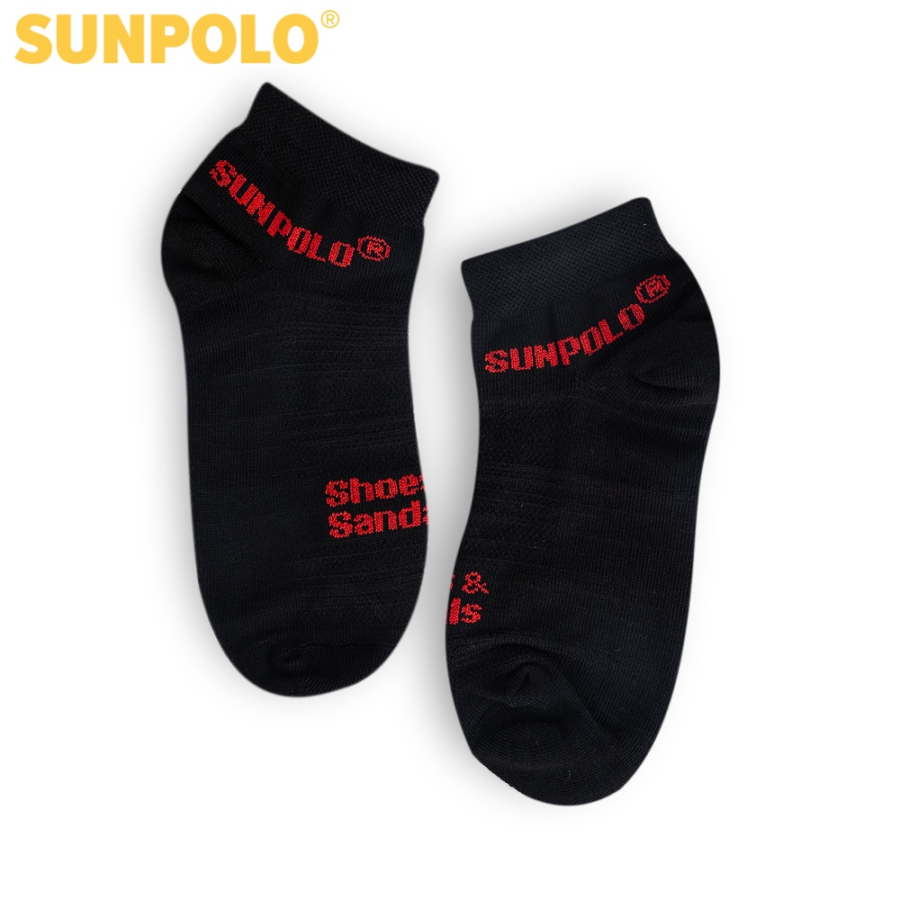 Combo 2 đôi vớ nam cổ ngắn cotton SUNPOLO - SUV02M Màu ngẫu nhiên