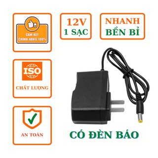 Adapter Sạc PIN máy khoan Li-ion 12V 100-240VAC 50/60Hz, có đèn báo, tự động ngắt khi Pin đầy