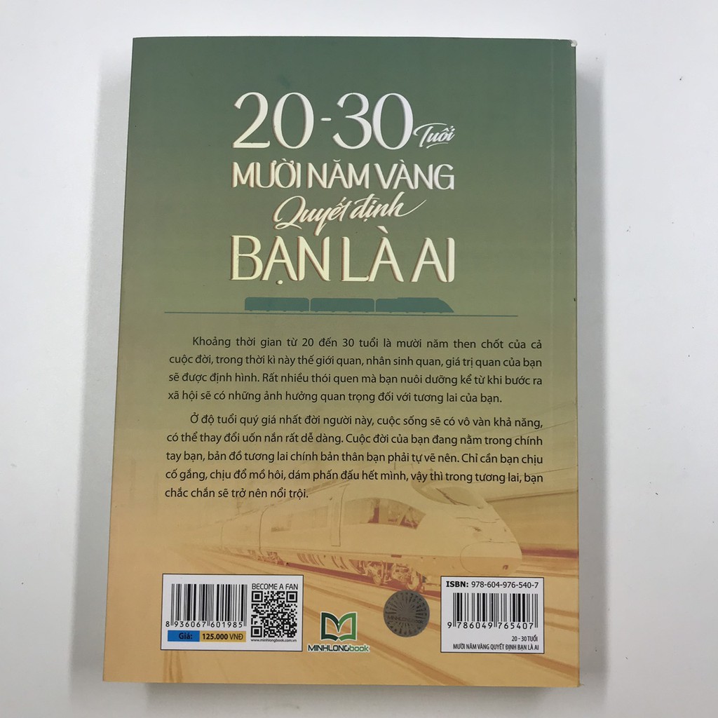 Sách - 20 - 30 Tuổi - Mười Năm Vàng Quyết Định Bạn Là Ai
