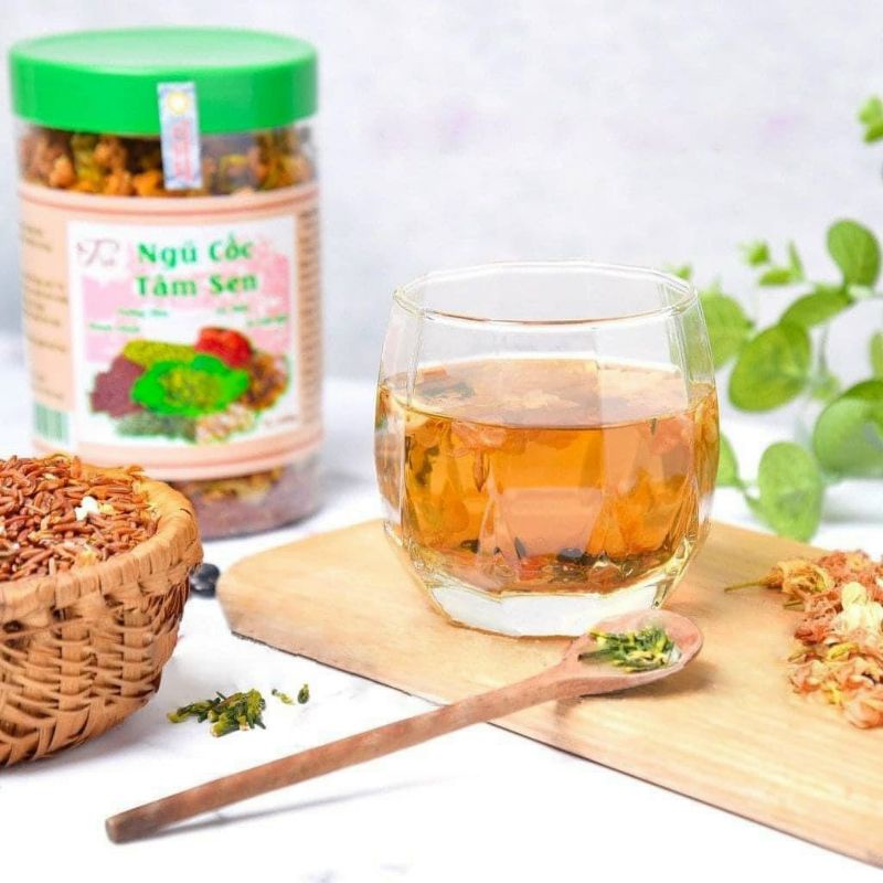 Trà Ngũ Cốc Tâm Sen Hủ 500gr