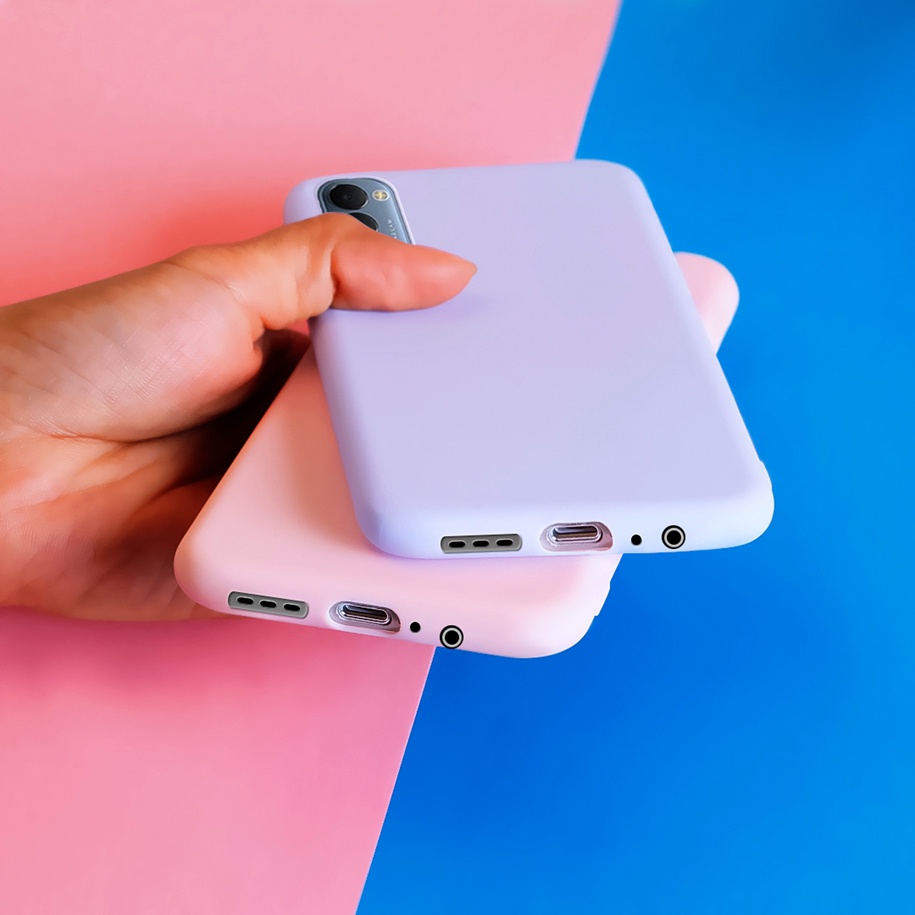 Ốp điện thoại mềm trơn màu cho Oppo Reno 4 Pro Reno4 Reno 4 Pro 2020 Cph2109