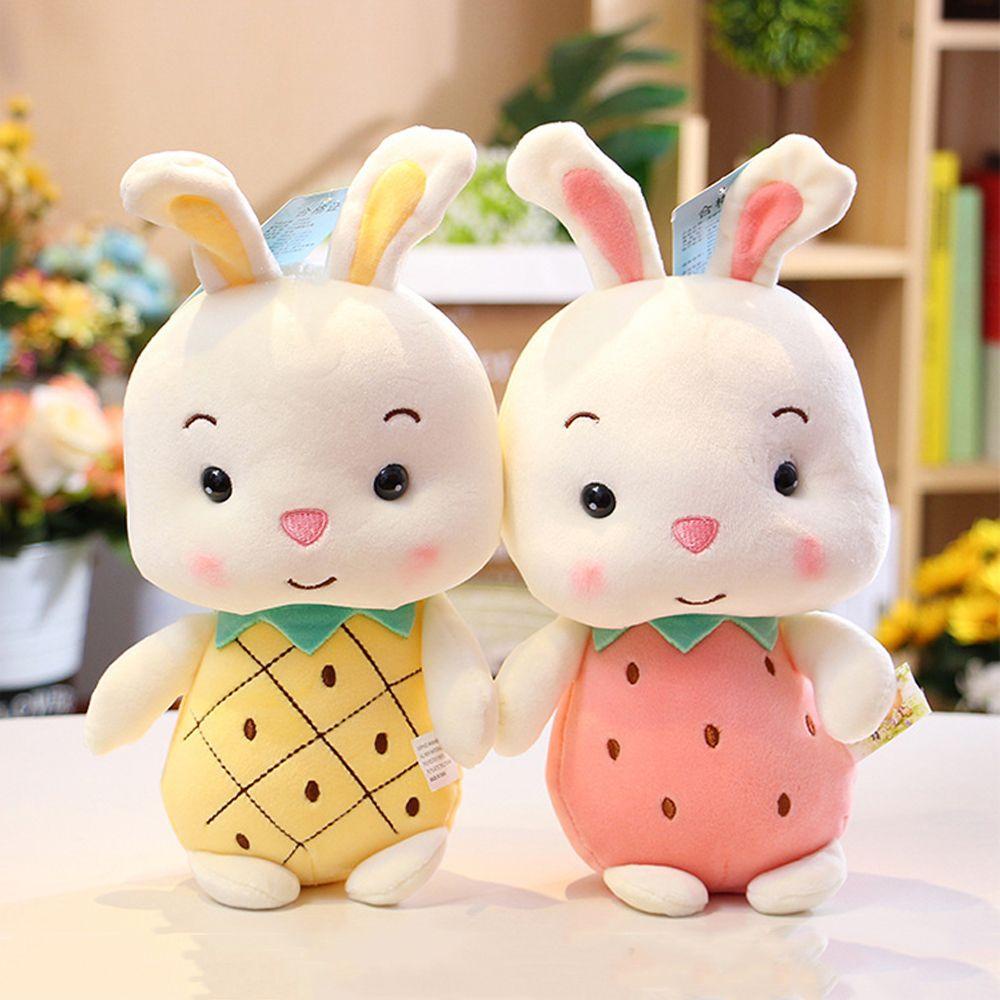 Thú Nhồi Bông Hình Chú Heo Màu Cầu Vồng Chất Liệu Cotton Mềm Mại Cho Bé