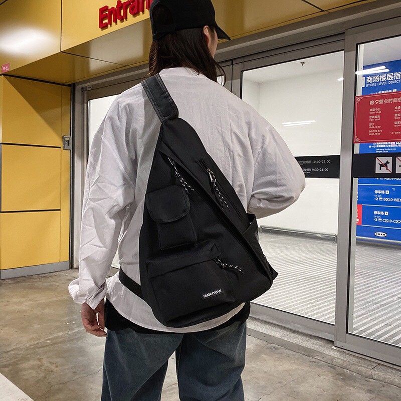 Túi Đeo Chéo Nam Nữ Đẹp Hot Trend 2021 - Túi Đeo Chéo Thời Trang Hàn Quốc Dành Cho Nam và Nữ B084