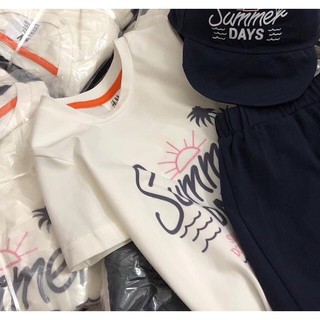 Set bộ kèm nón Summer cho bé trai