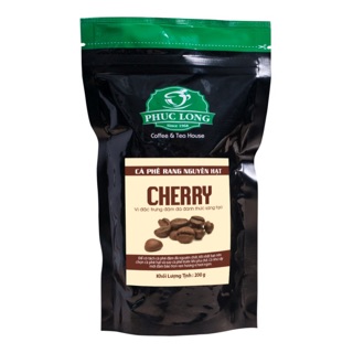 Cà phê cherry phúc long 200 gram