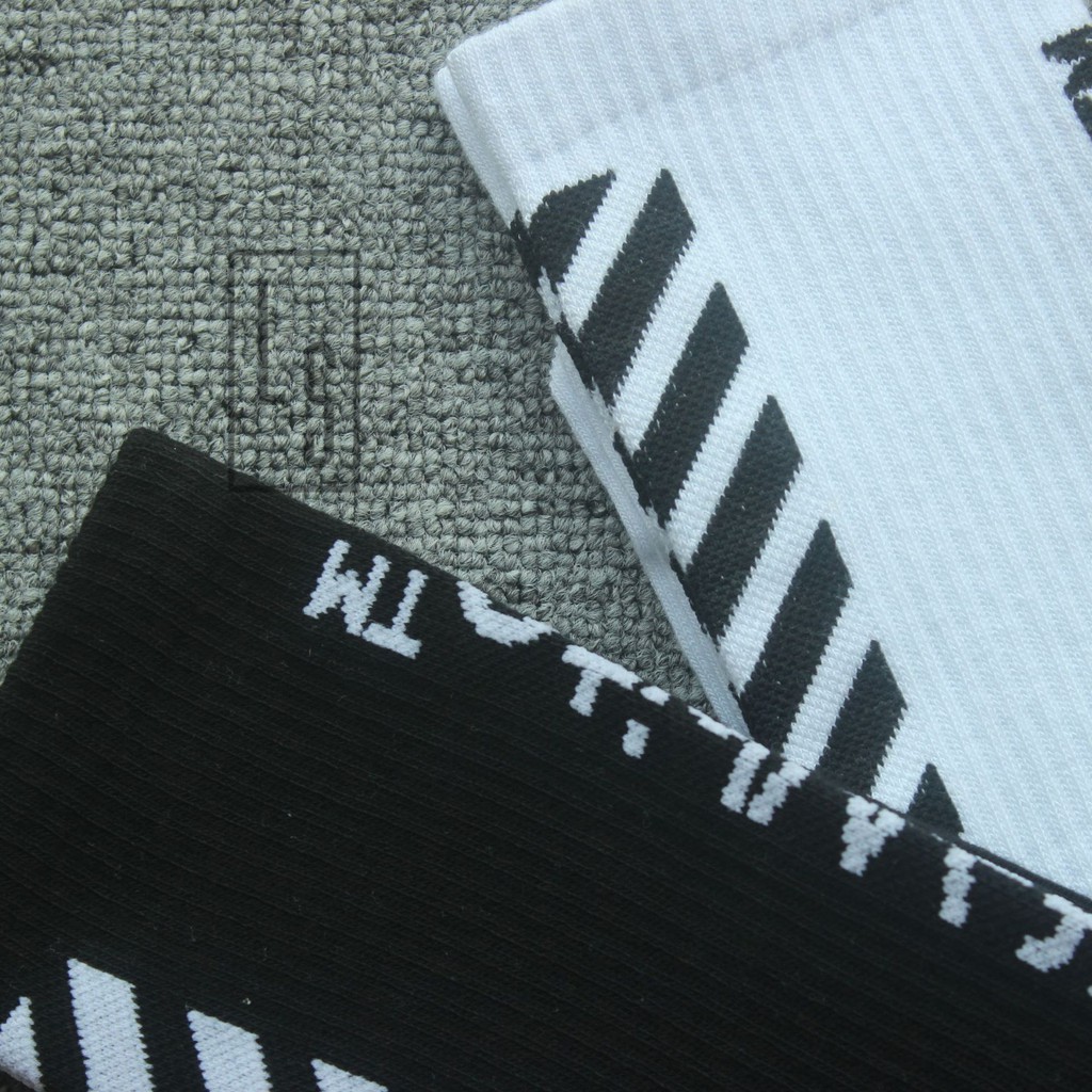 Tất vớ Off-white 2019 mẫu mới cao cổ - Ảnh thật