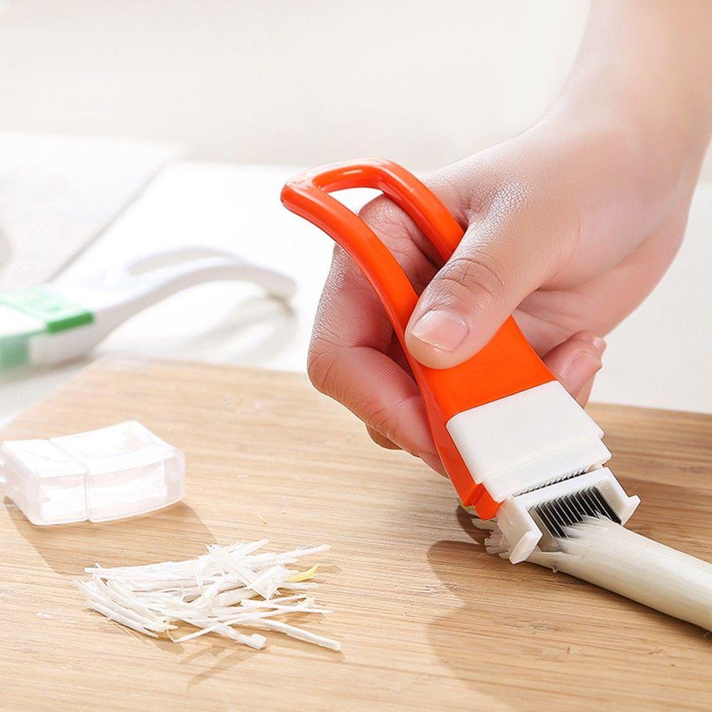 AUGUSTINA Dụng Cụ Cắt Hành / Rau Củ Quả Có Tay Cầm Tiện Lợi Cho Nhà Bếp