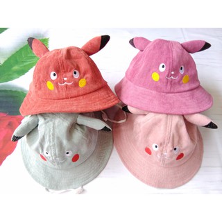 NÓN VÀNH NÓN BO VẢI NHUNG CHO BÉ TRAI BÉ GÁI 1 - 3 TUỔI - 2 TAI DÀI