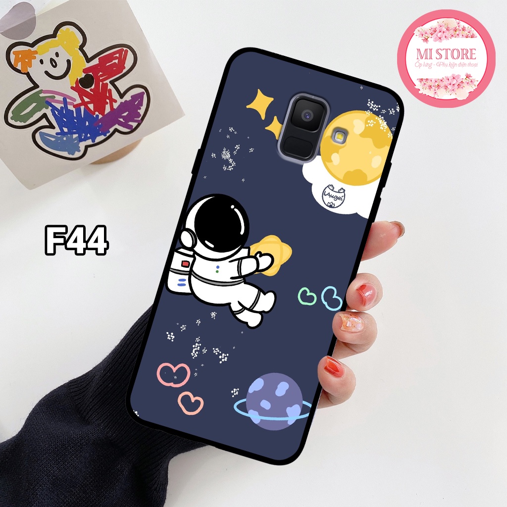 Ốp lưng SAMSUNG GALAXY A6 - A8 2018 - A6 PLUS - A8 PLUS - J6 - J6 PLUS - J8 2018 in hình vũ trụ độc đáo, phi hành gia