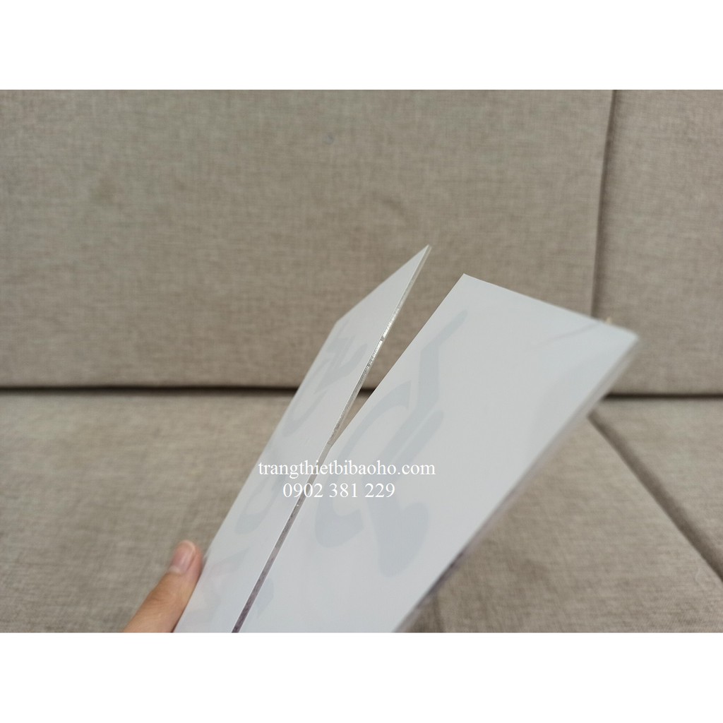 Bảng nhà vệ sinh, WC bằng nhựa Mica 10*20cm