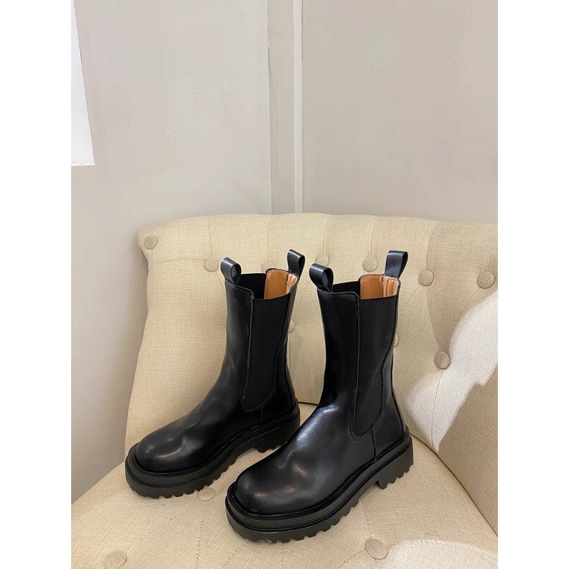 (sẵn 35,37,38,39,40.41)mã B021 -  (có size nam)Giày Cao Cổ Mona 24,5cm- đế 4,5cm chuẩn form-hàng xịn(ảnh shop chụp) | BigBuy360 - bigbuy360.vn