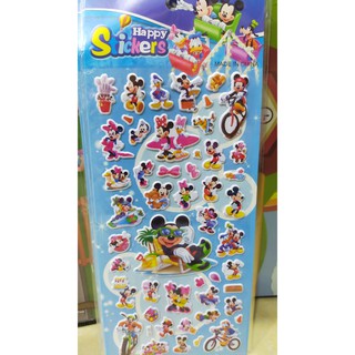 Sticker dán 3D về chuột Mickey